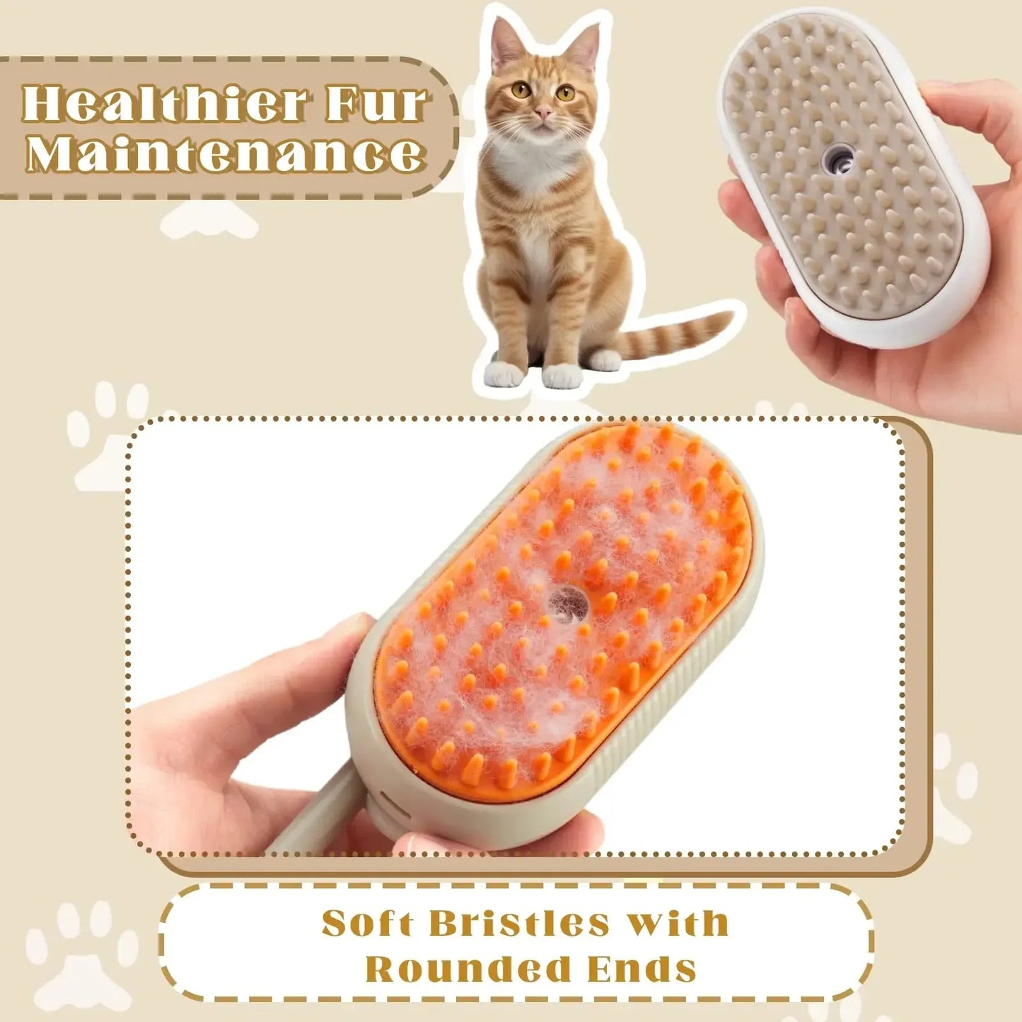 3-in-1 Magic Pet Brush